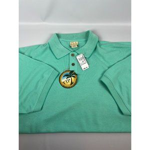 Jos A Bank Men's XXL Short Sleeve Casual Polo Shirt NWT Lt green